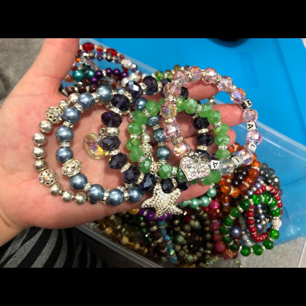 Assorted bead bracelets 4 for $15 - Picture 3 of 3